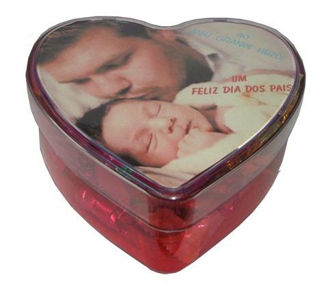 Coração de Acrílico Personalizado